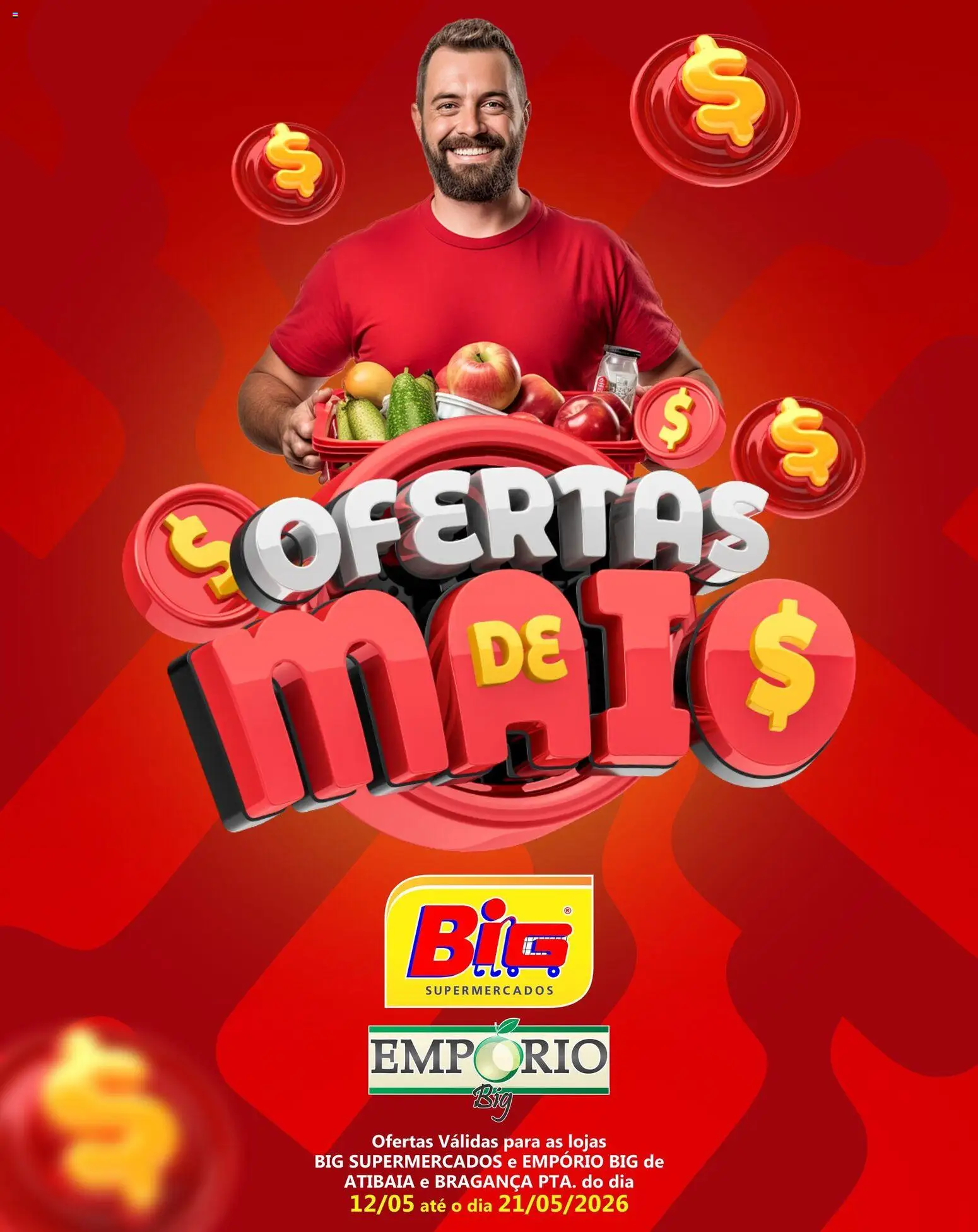 Big Supermercados Folheto - válido de 12.05.2026 | Página: 1