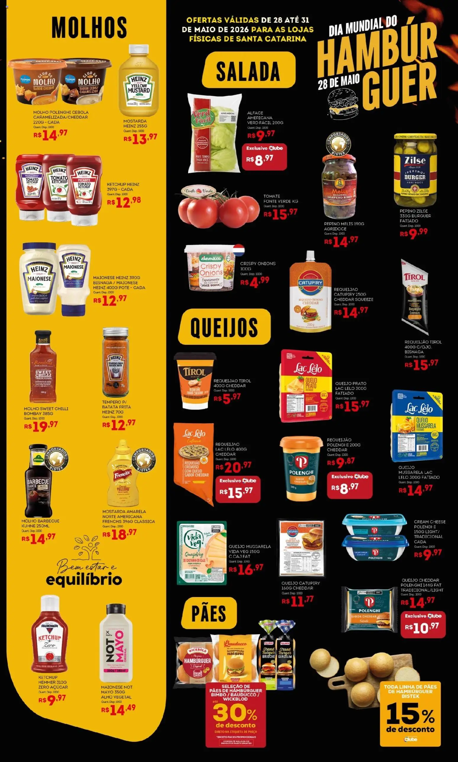 Bistek Supermercados Folheto - válido de 28.05.2026 | Página: 2 | Produtos: Alho, Ketchup, Alface, Batata frita