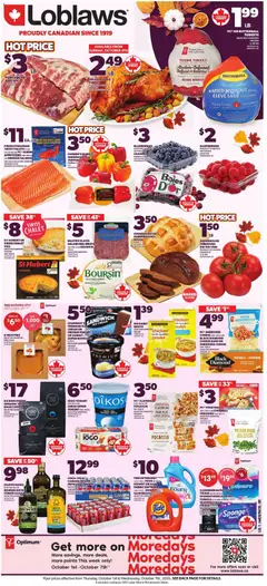 Preview of Loblaws weekly flyer / circulaire from shop Loblaws valid from Oct 1, 2026