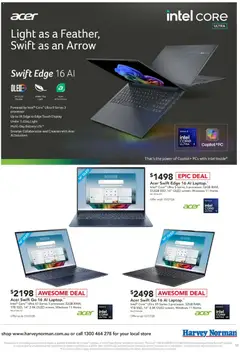 Preview of Harvey Norman Computers Shop Hot Offers Digital Catalogue - valid from 09/07/2026 | Page: 17 | Products: Battery, Light, Accessories, Laptop