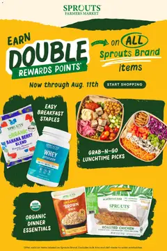Preview of Sprouts weekly ads valid from 07/29/2026