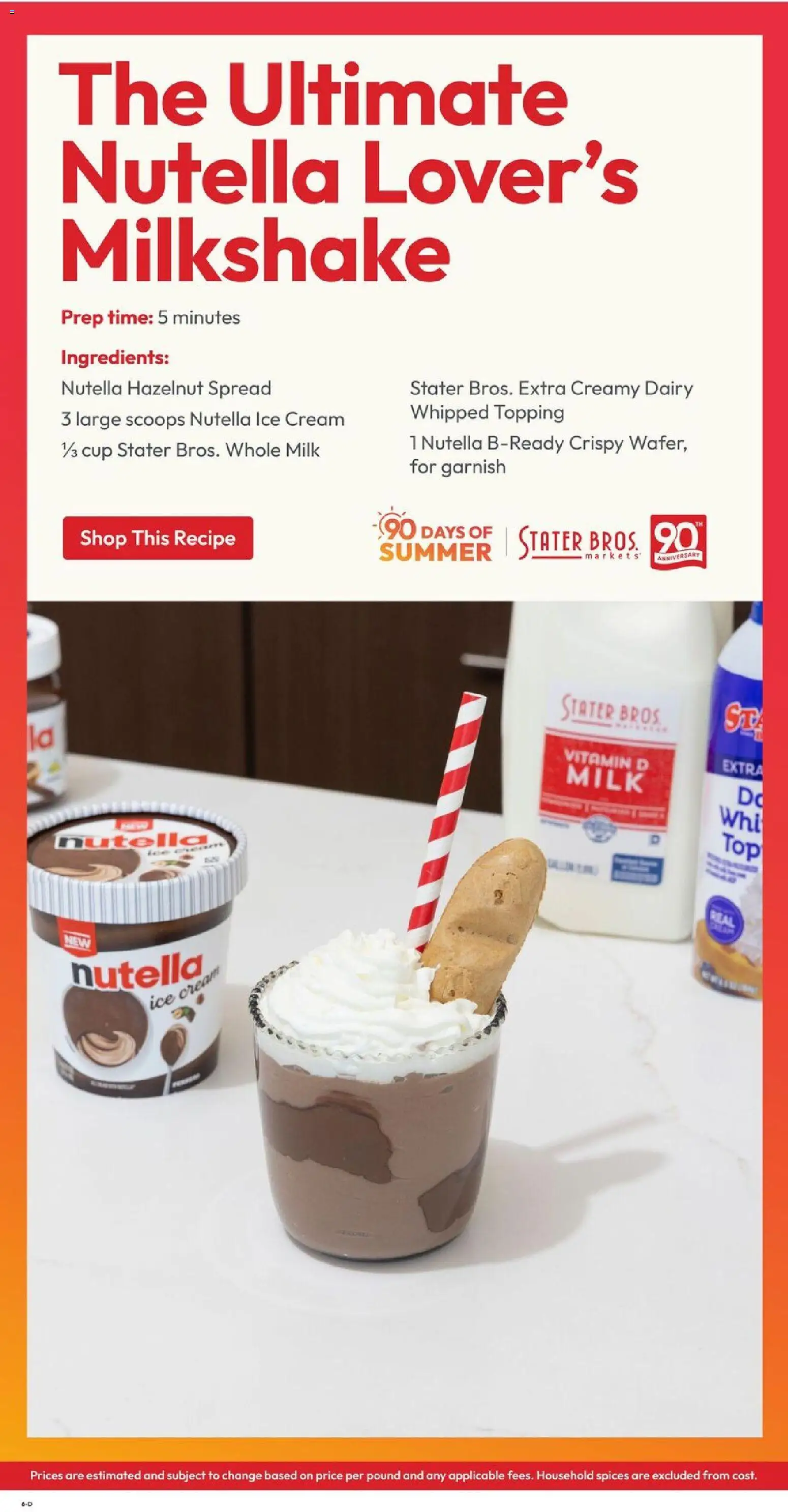 Stater Bros Weekly Ad - valid from 07/08/2026 | Page: 6 | Products: Vitamin, Milk, Ice cream, Spices