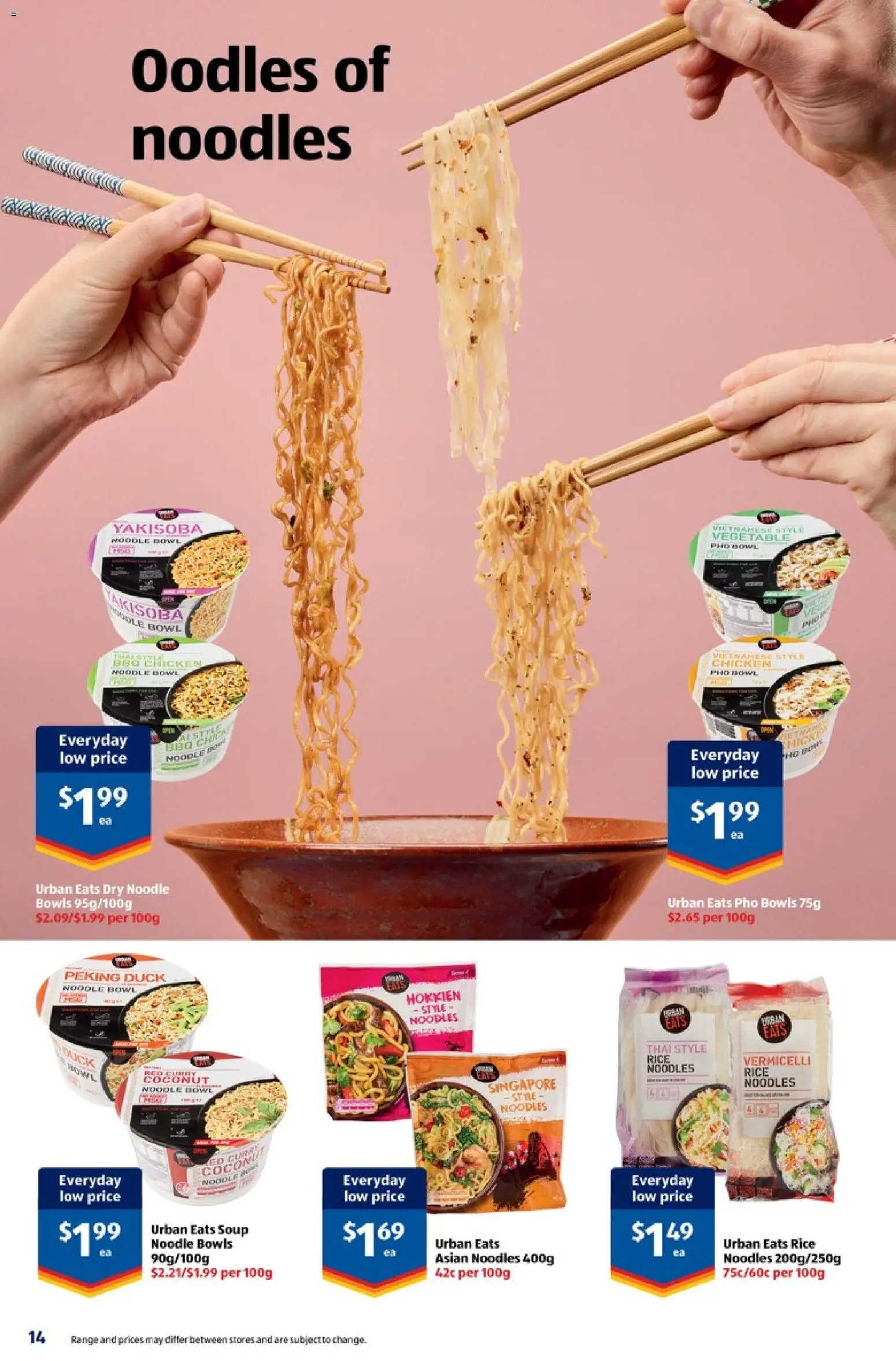 Aldi catalogue - valid from 01/07/2026 | Page: 14 | Products: Duck, Chicken, Noodles, Soup