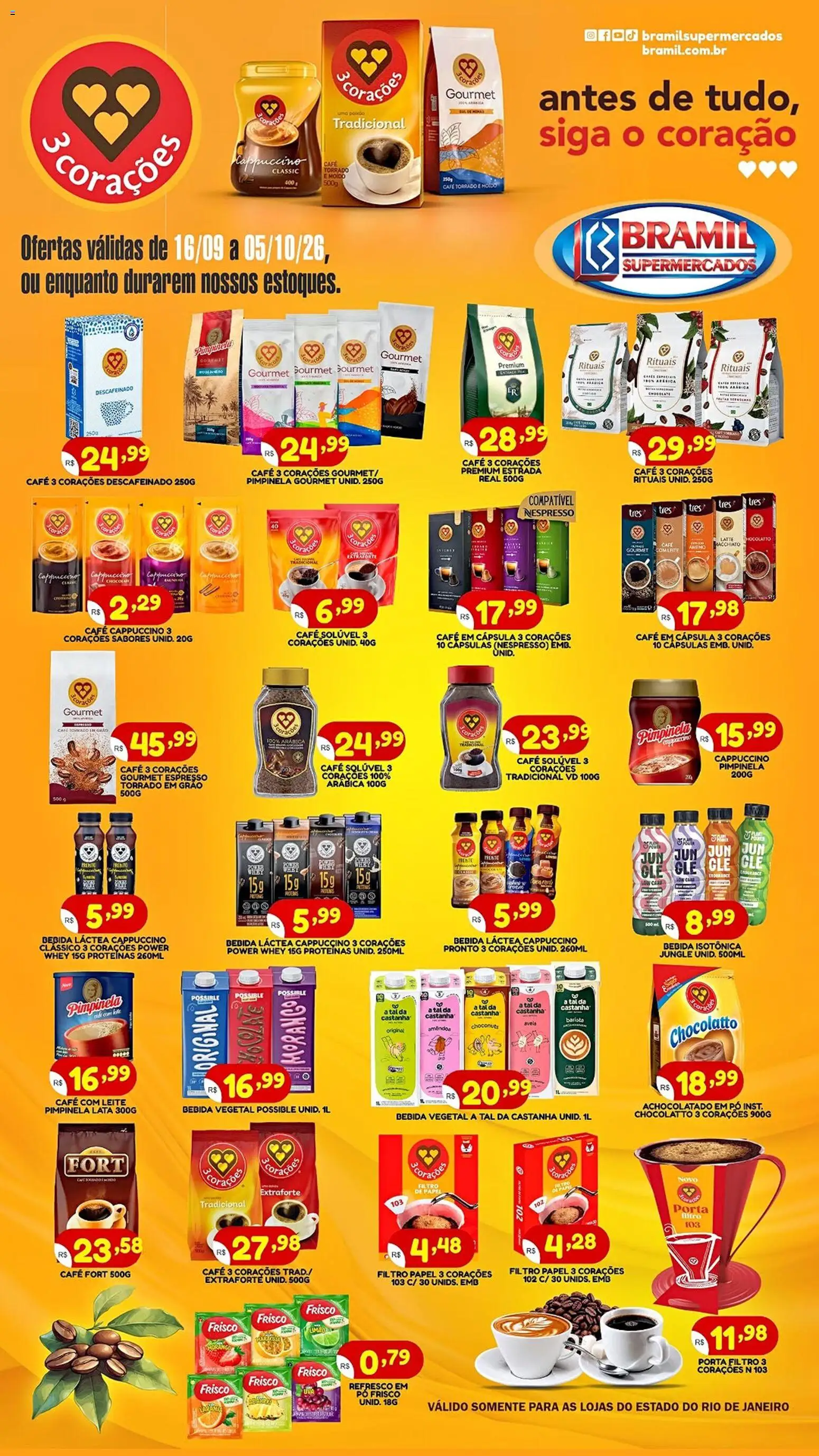 Bramil Supermercados Quarta-feira 16 Setembro