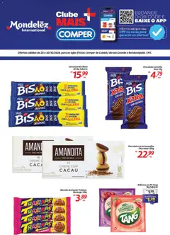Comper ofertas Mondelez - Pré-Visualização do folheto da loja Comper, válido de 20/10/2026