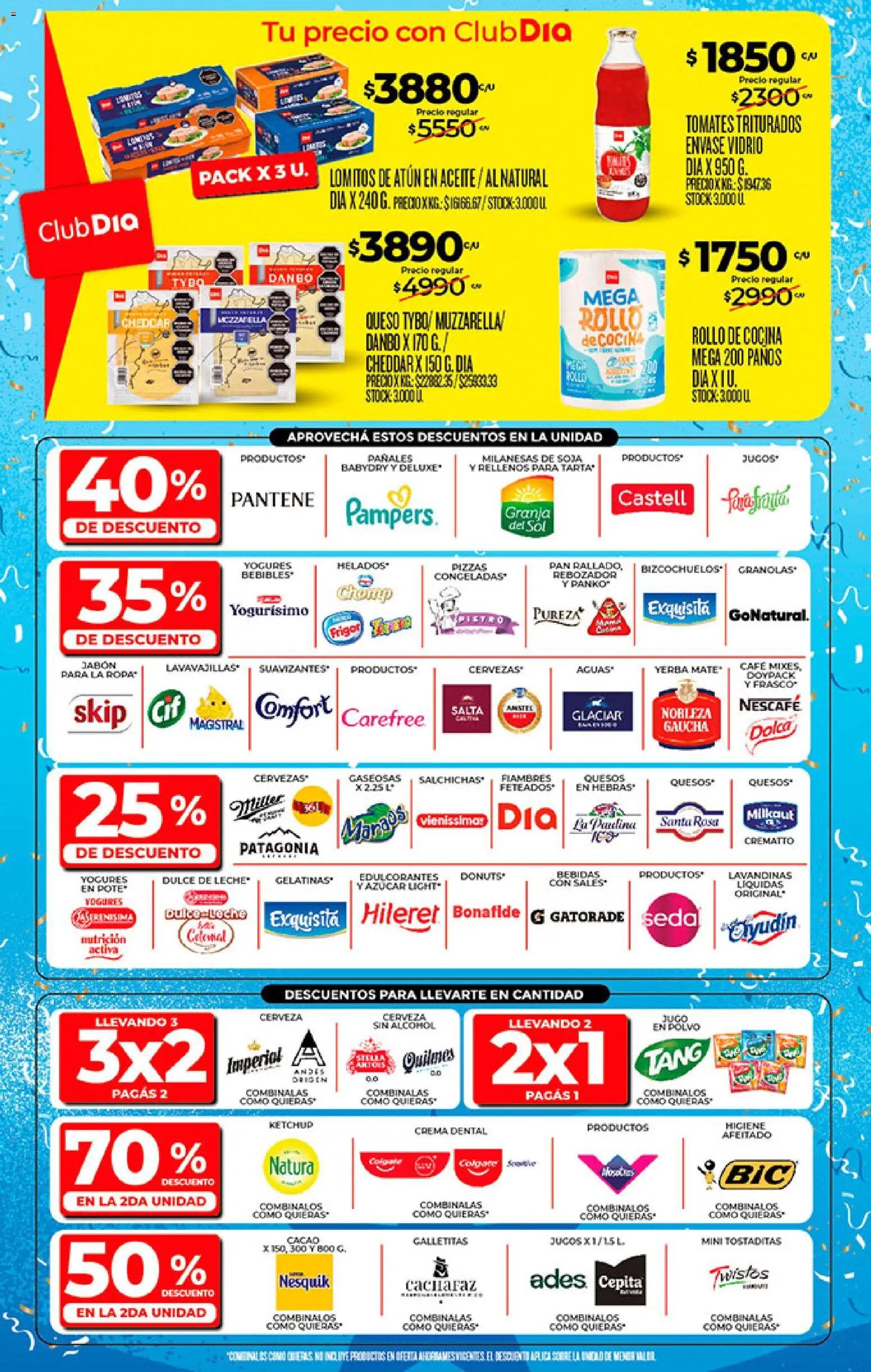 Supermercado DIA Ofertas │ válido desde el 01/07/2026 | Página: 2 | Productos: Cocina, Aceite, Polvo, Atún