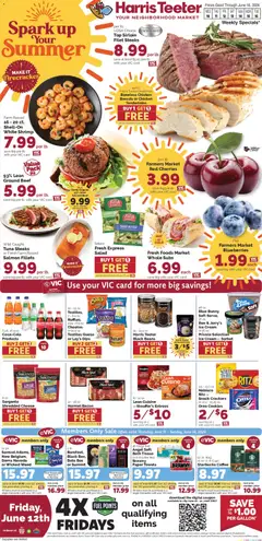 Preview of Harris Teeter weekly ads valid from 10.06.2026