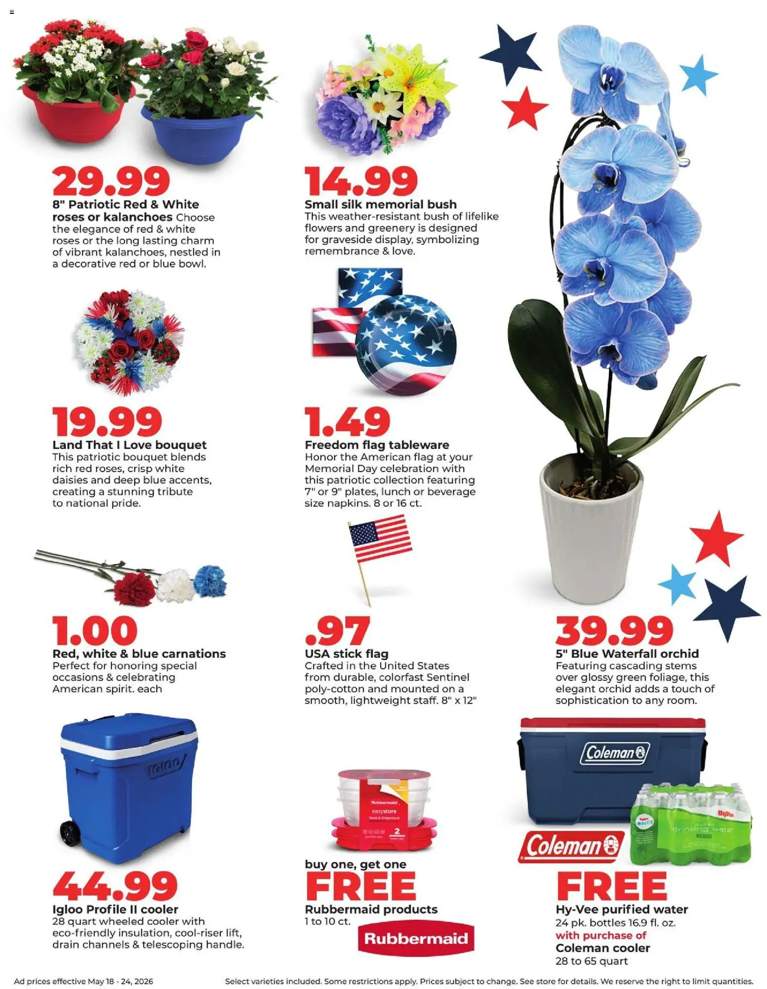 HyVee Weekly Ad - valid from 18.05.2026 | Page: 8 | Products: Water