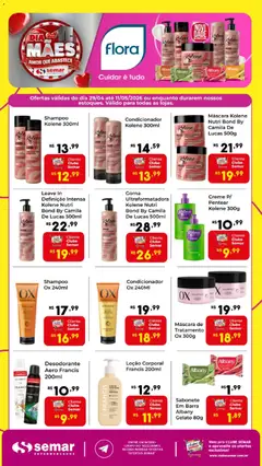 Semar Supermercado ofertas Flora - Pré-Visualização do folheto da loja Semar Supermercado, válido de 29.04.2026