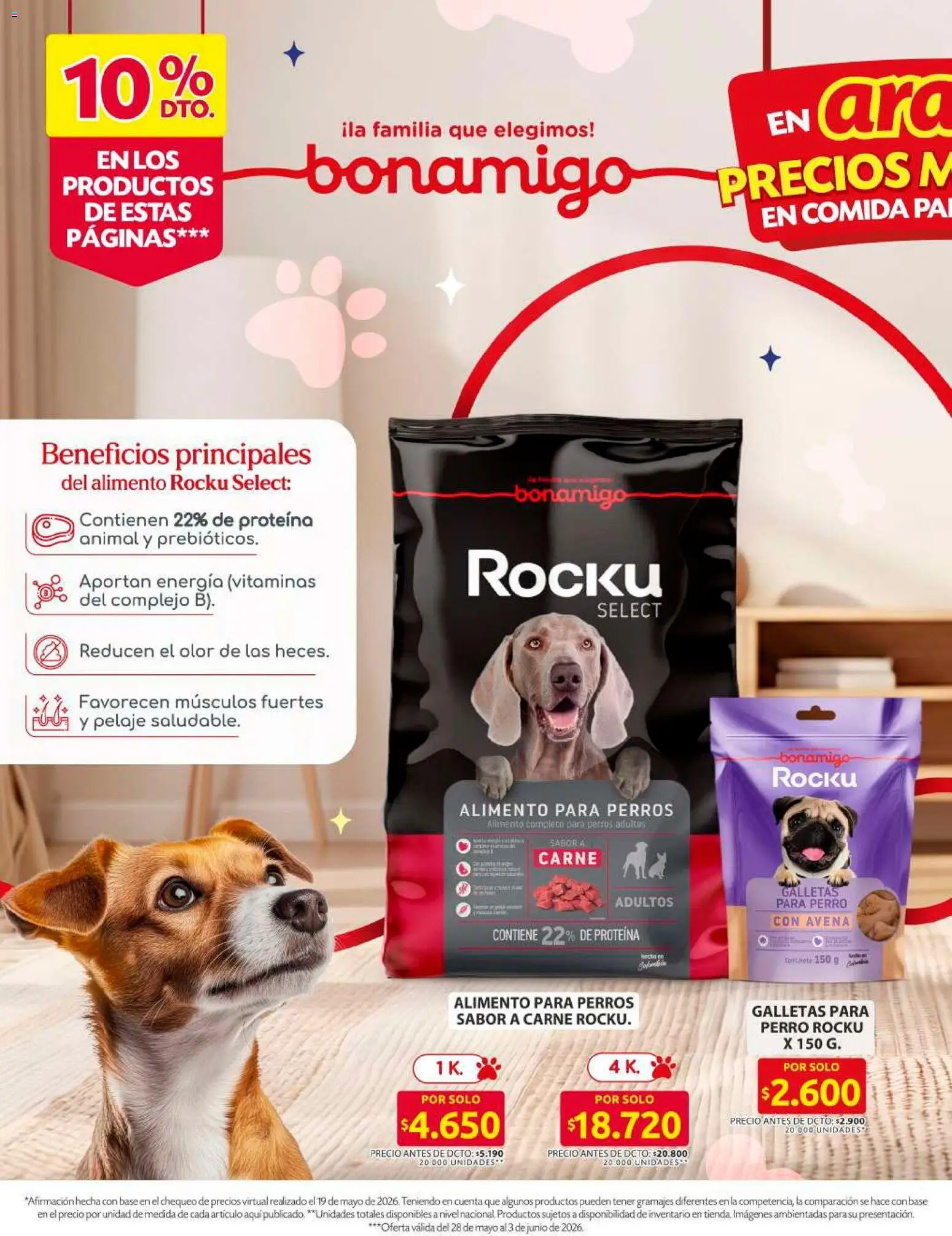 Ara revista - valida desde el 28.05.2026 | Página: 8 | Productos: Galletas, Avena, Vitaminas