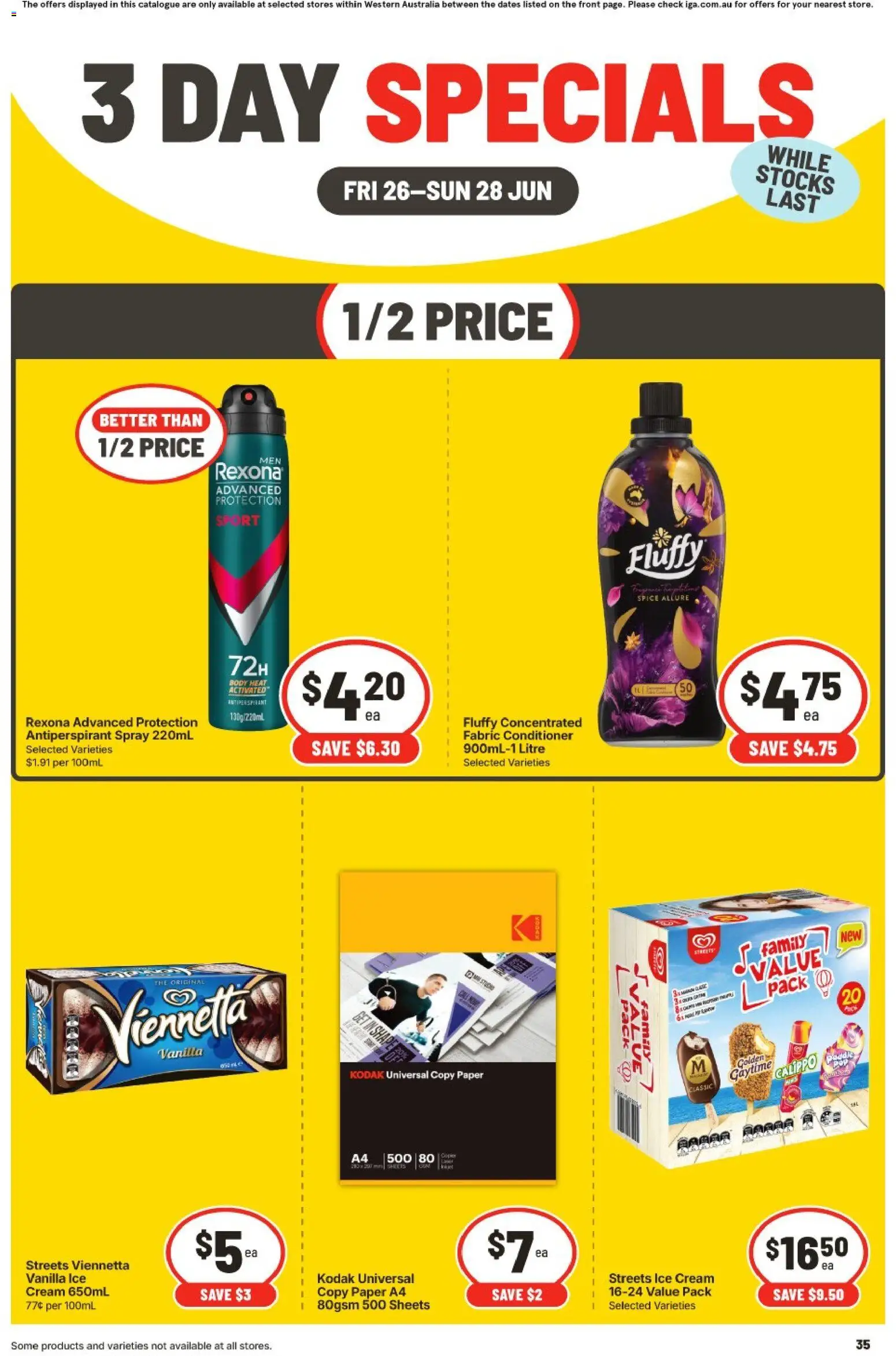 IGA catalogue - valid from 26/06/2026 | Page: 3