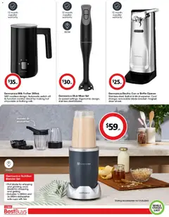 Preview of Coles Best buys - valid from 03/07/2026 | Page: 3 | Products: Chocolate, Accessories, Blender, Safe