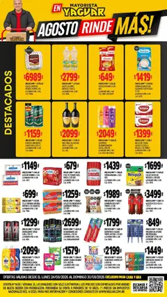 Vista previa Yaguar catálogo válido desde el 24/08/2026