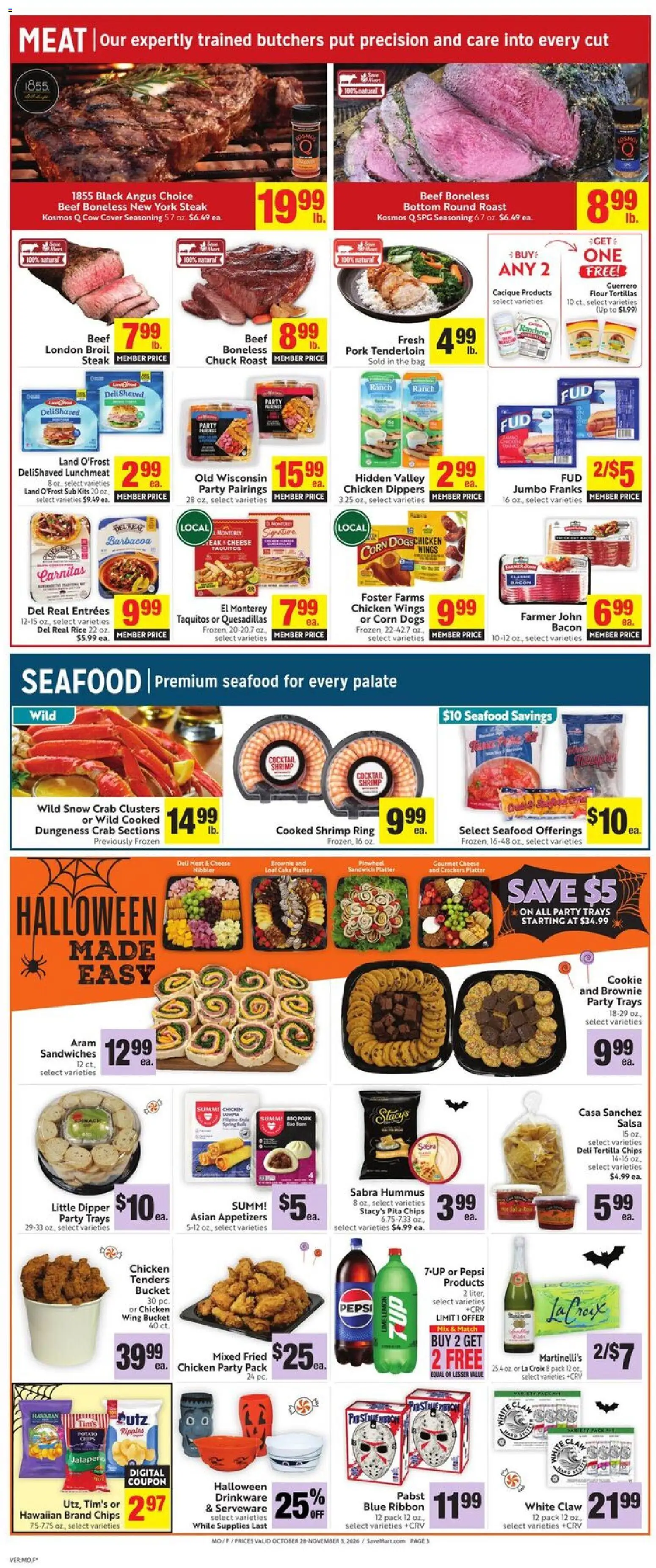 Save Mart Weekly - valid from 10/28/2026 | Page: 3