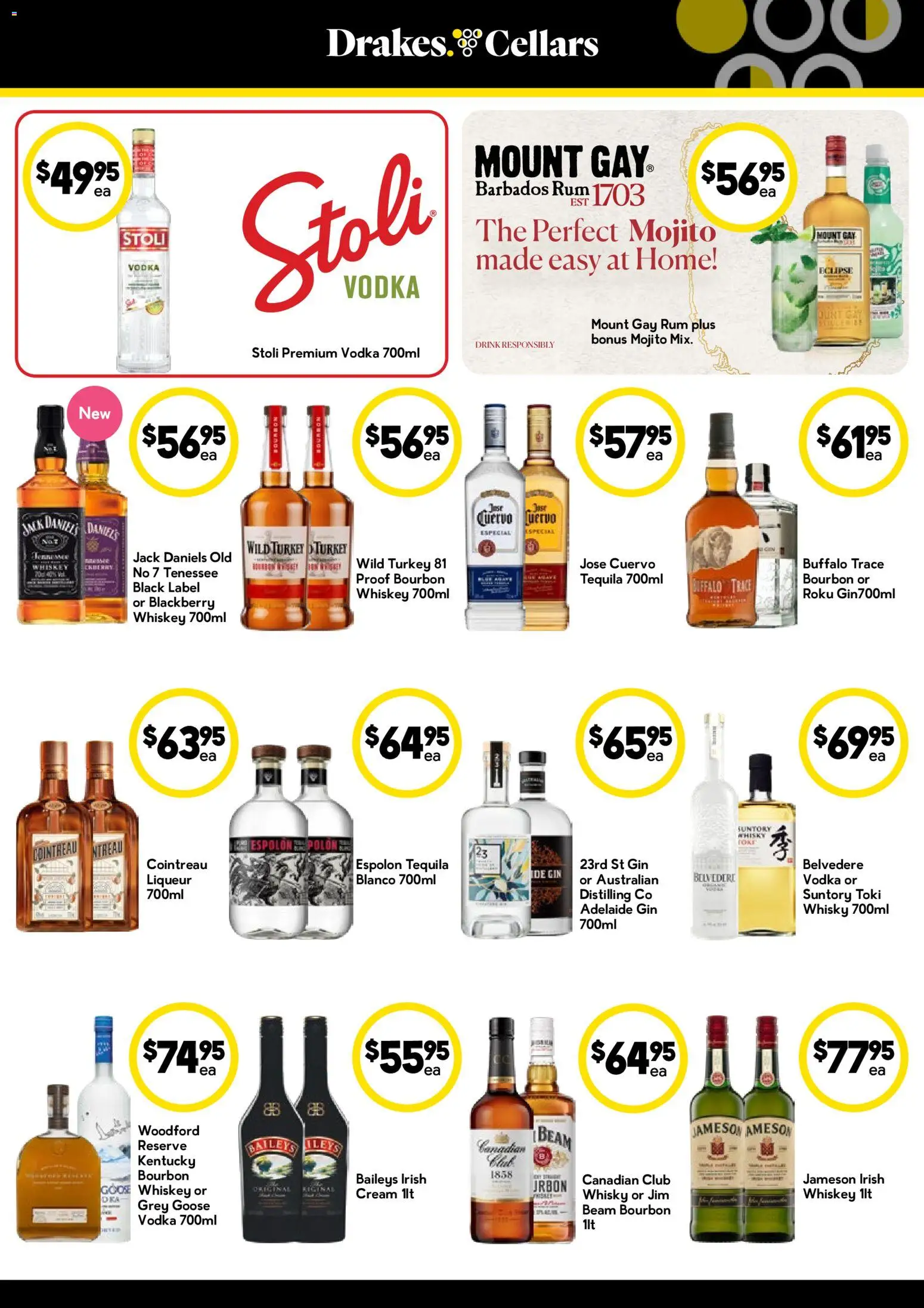 Drakes catalogue - valid from 16/09/2026 | Page: 6 | Products: Bourbon, Cream, Baileys, Jack Daniel’s