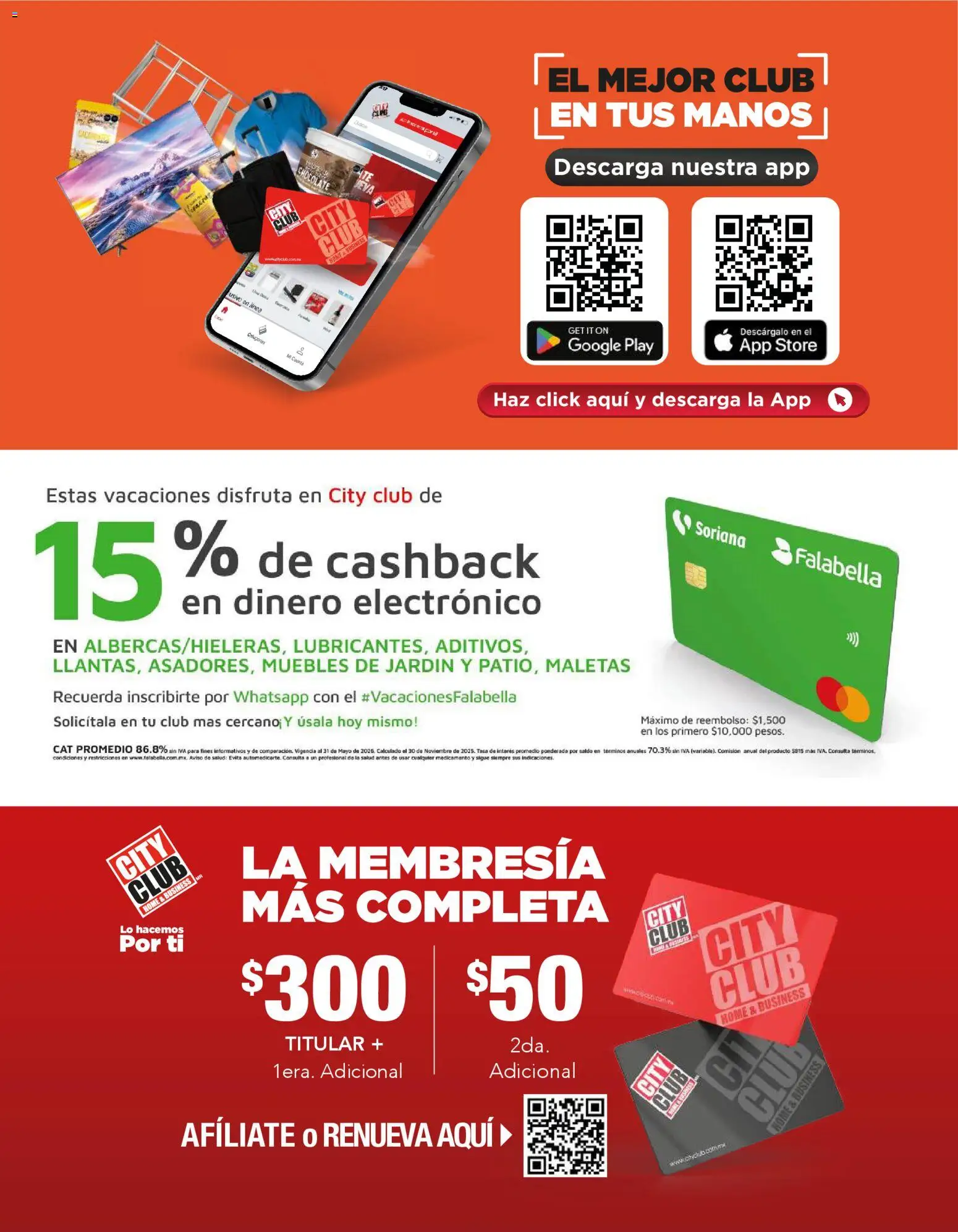 Nuevas ofertas de City Club válidas en toda la República Mexicana desde el 01.04.2026. ¡Encuentra las mejores ofertas en City Club catálogo! | Página: 50 | Productos: Chocolate, Paté