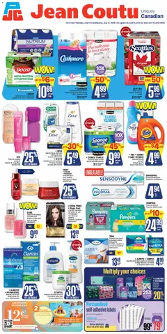 Preview of Jean Coutu weekly flyer from shop Jean Coutu valid from Jul 9, 2026