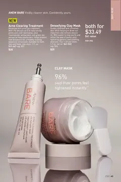 Preview of Avon weekly ads valid from 03.06.2026 | Page: 43 | Products: Green Tea, Mask, Tea