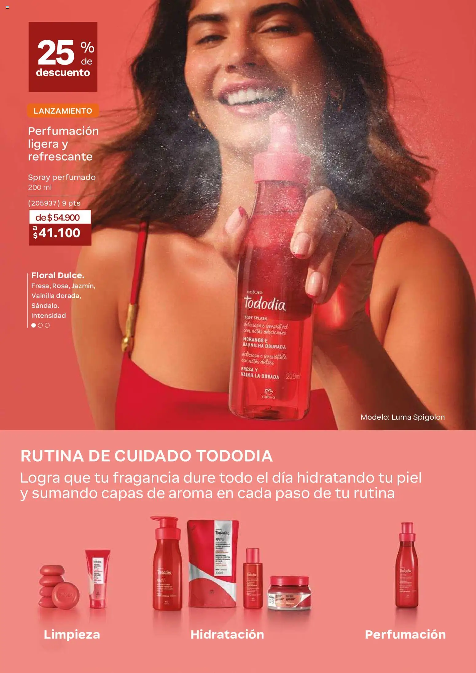 Natura revista - valida desde el 11.06.2026 | Página: 104 | Productos: Fresa, Body, Fragancia, Ruana