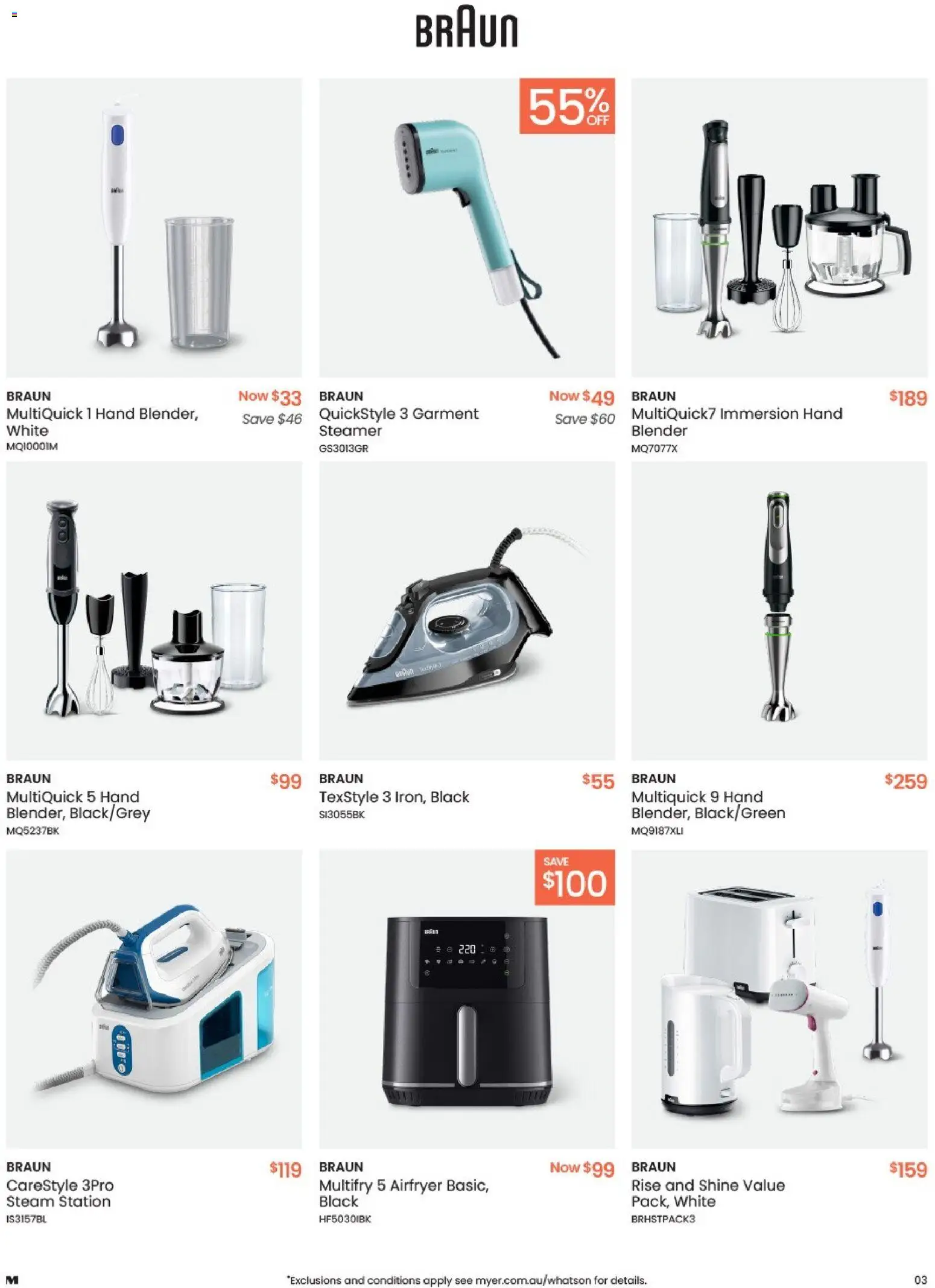Myer catalogue - valid from 01.06.2026 | Page: 3 | Products: Blender