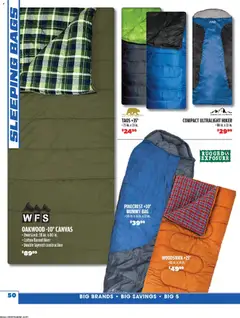 Preview of Big 5 Sporting Goods weekly ads valid from 26.05.2026 | Page: 50 | Products: Canvas, Bag