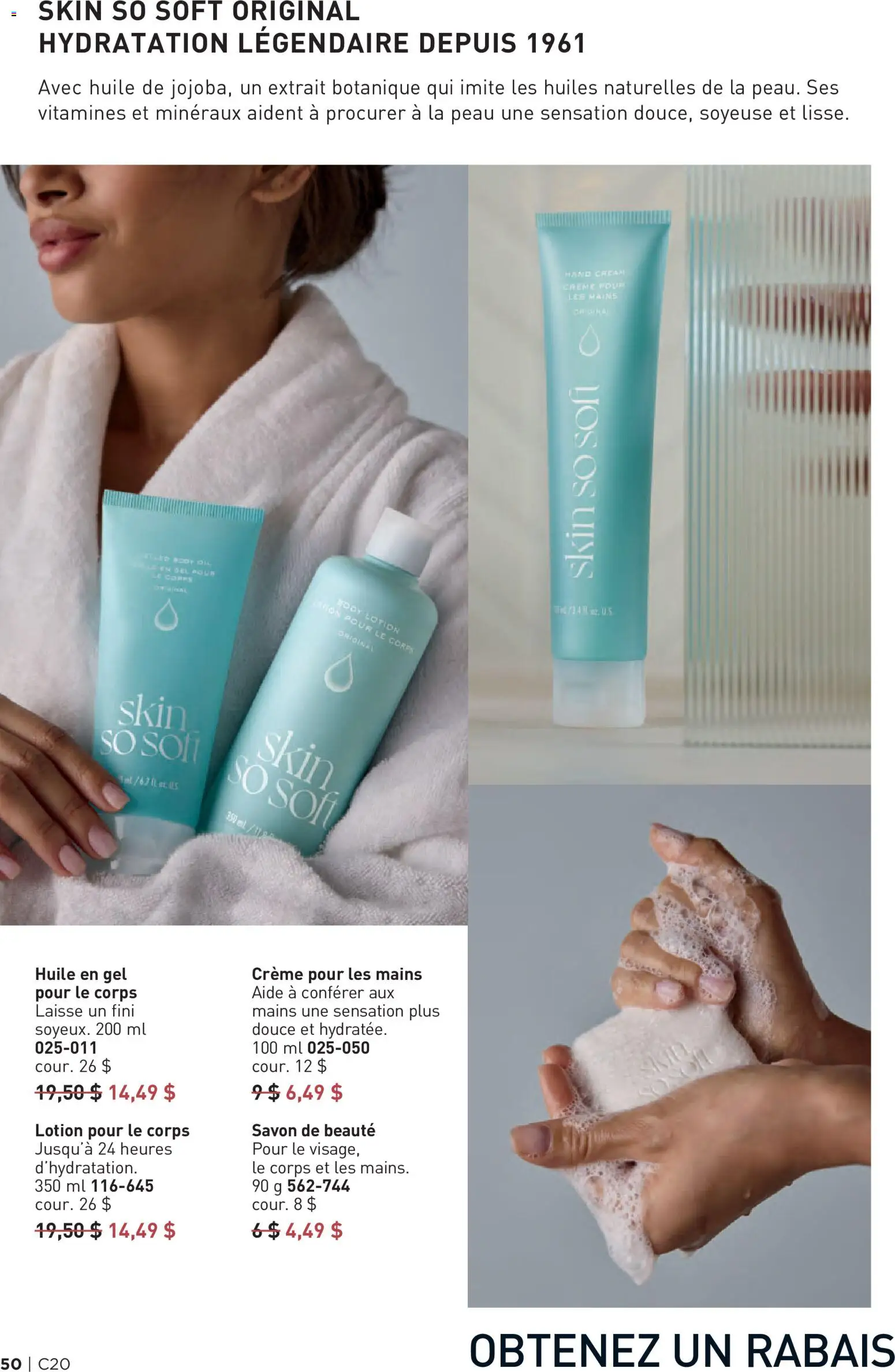 Avon flyer valid from Sep 23, 2026 | Page: 50 | Products: Cream, Body lotion, Hand cream
