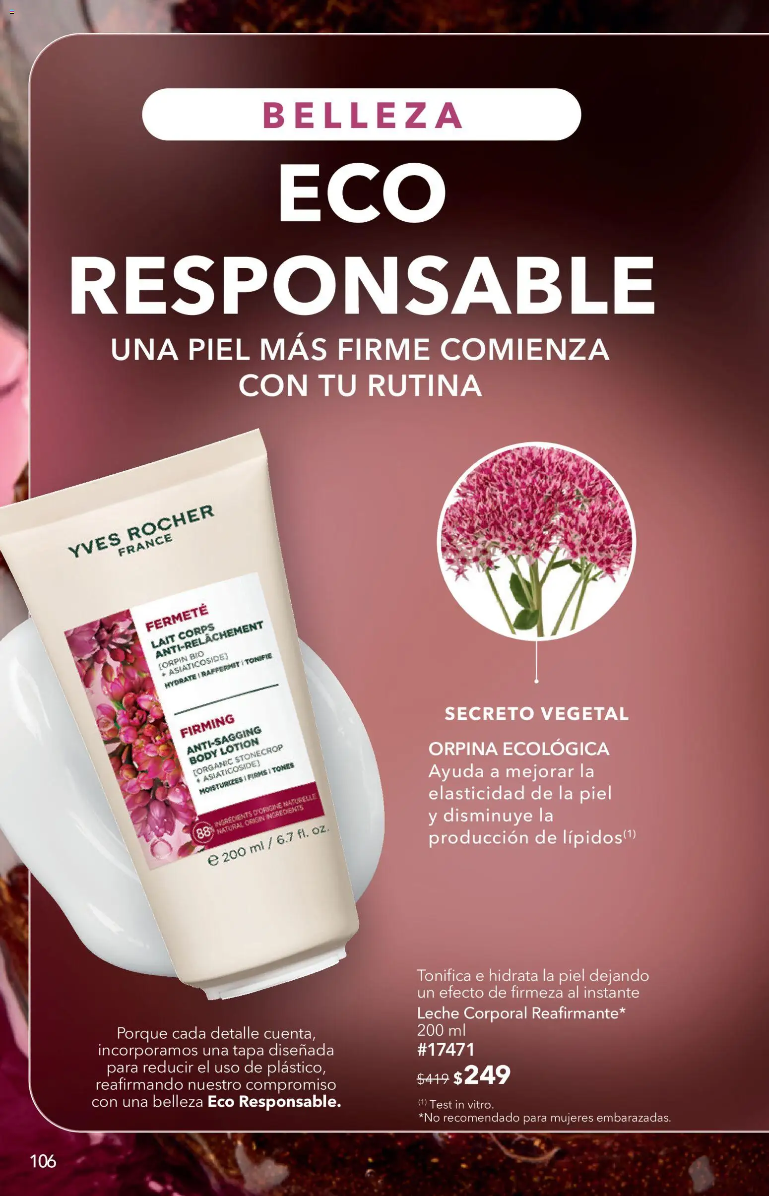 Nuevas ofertas de Yves Rocher válidas en toda la República Mexicana desde el 27/10/2026. ¡Encuentra las mejores ofertas en Yves Rocher campaña 15 2026! | Página: 108