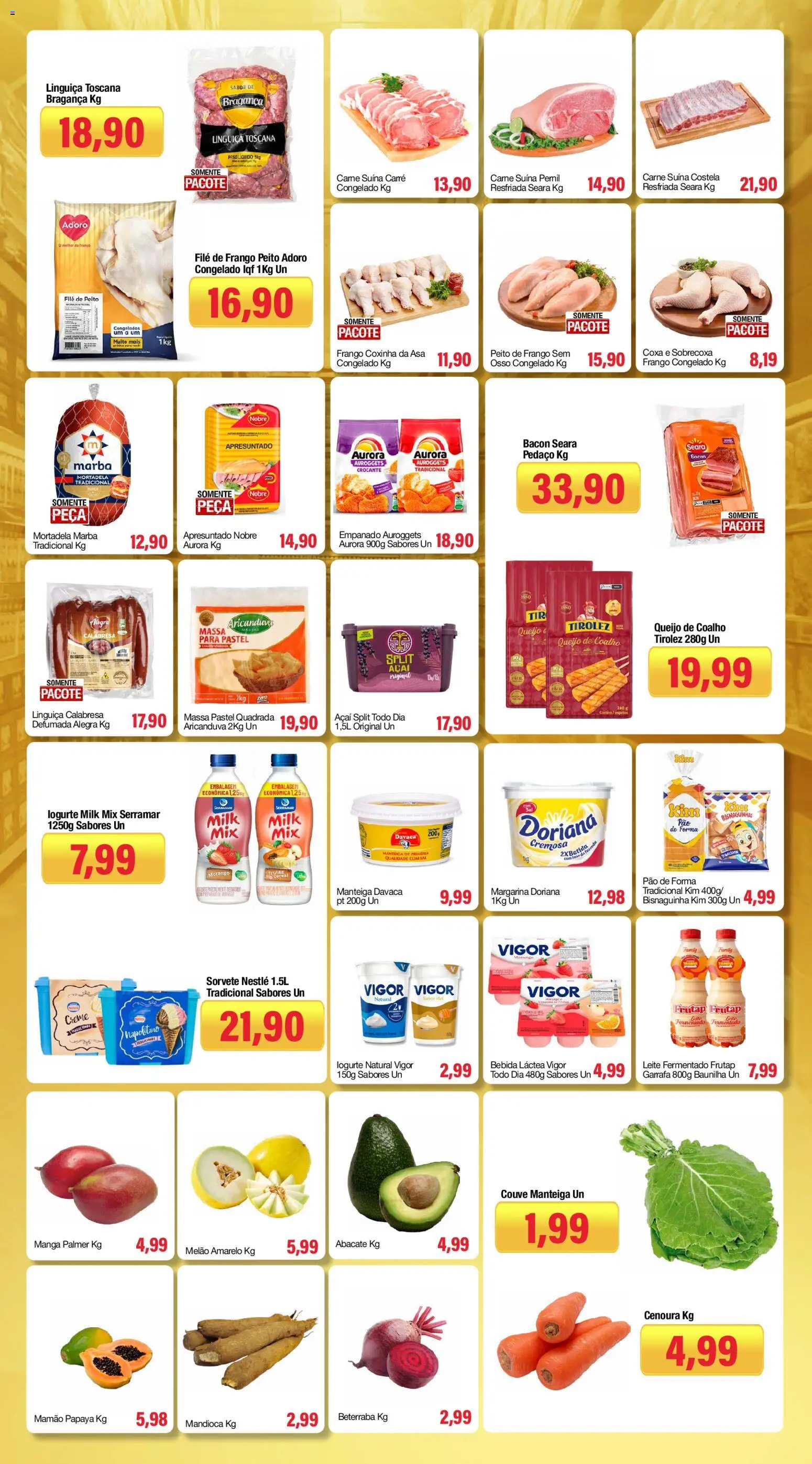 Spani Atacadista Folheto - válido de 21/09/2026 | Página: 2 | Produtos: Melão amarelo, Beterraba, Filé de frango, Frango