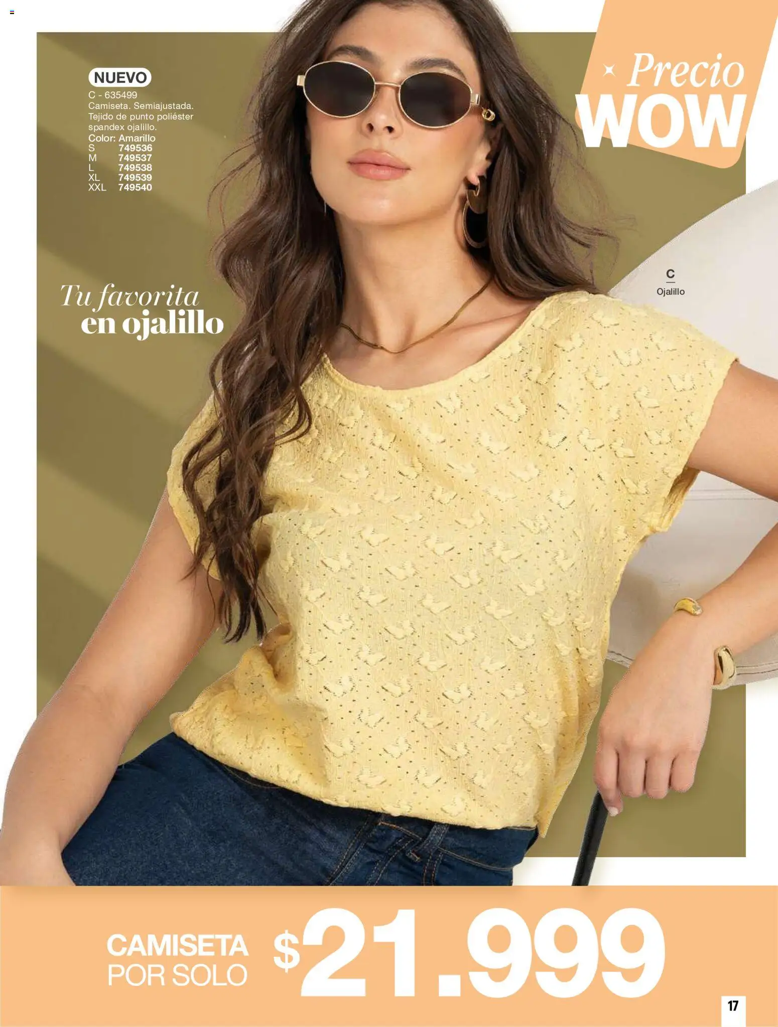 Carmel revista - valida desde el 11/08/2026 | Página: 17 | Productos: Camiseta