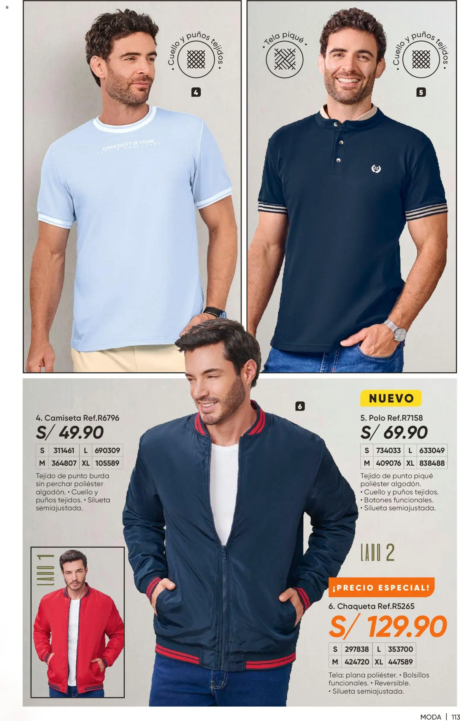 Catálogo Azzorti válido desde 14/08/2026 | Página: 115 | Productos: Polo, Chaqueta