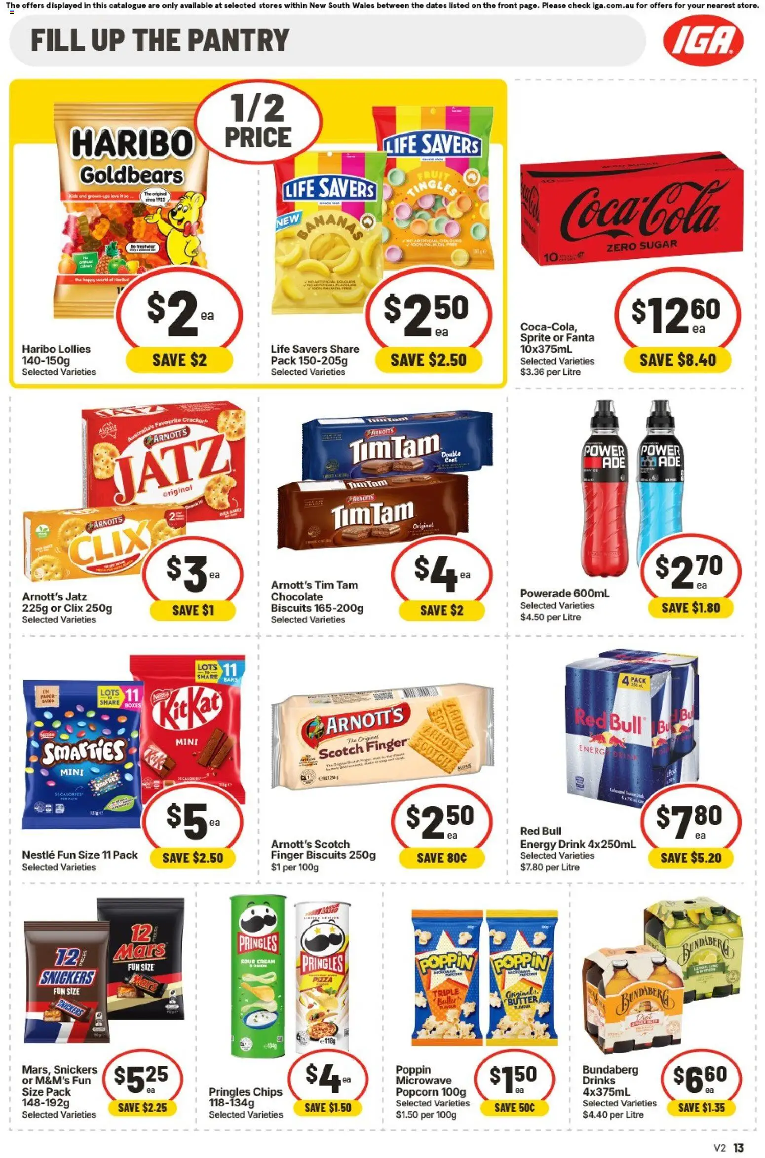 IGA catalogue - valid from 20.05.2026 | Page: 12 | Products: Butter, Pizza, Bananas, Scotch