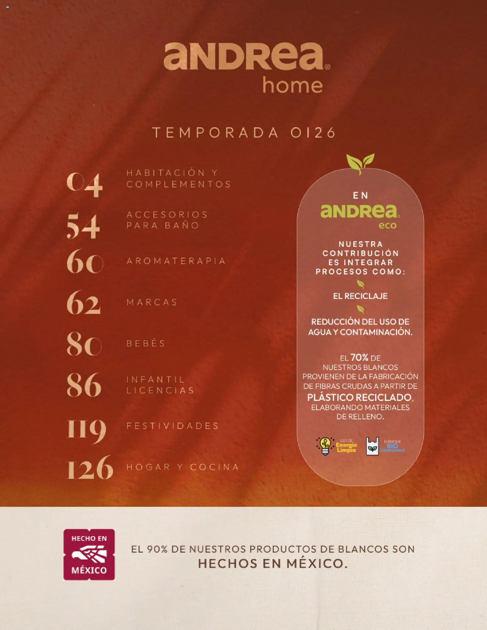 Nuevas ofertas de Andrea válidas en toda la República Mexicana desde el 01/09/2026. ¡Encuentra las mejores ofertas en Andrea catálogo Home! | Página: 2
