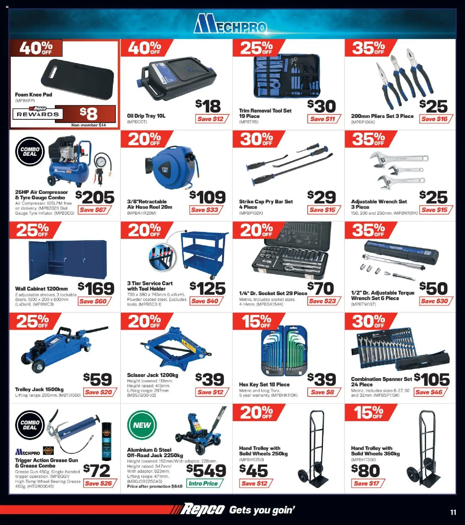 Repco catalogue - valid from 06.05.2026 | Page: 11 | Products: Powder, Oil, Cap, Scissor