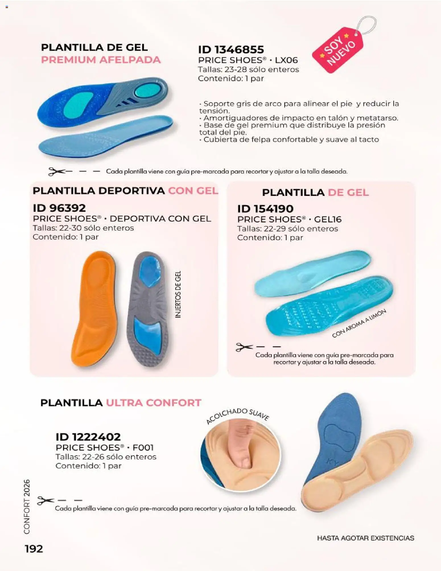 Nuevas ofertas de Price Shoes válidas en toda la República Mexicana desde el 24/08/2026. ¡Encuentra las mejores ofertas en Price Shoes catálogo Confort! | Página: 190 | Productos: Limón, Acolchado