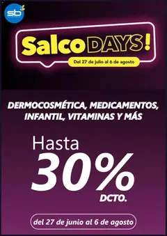 Salcobrand Ofertas válido desde el 26.07.2026
