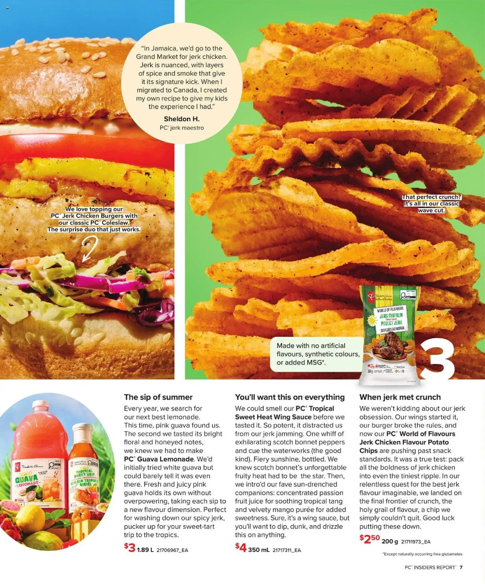 No Frills flyer valid from 14.05.2026 | Page: 7 | Products: Chips, PC, Juice, Chicken