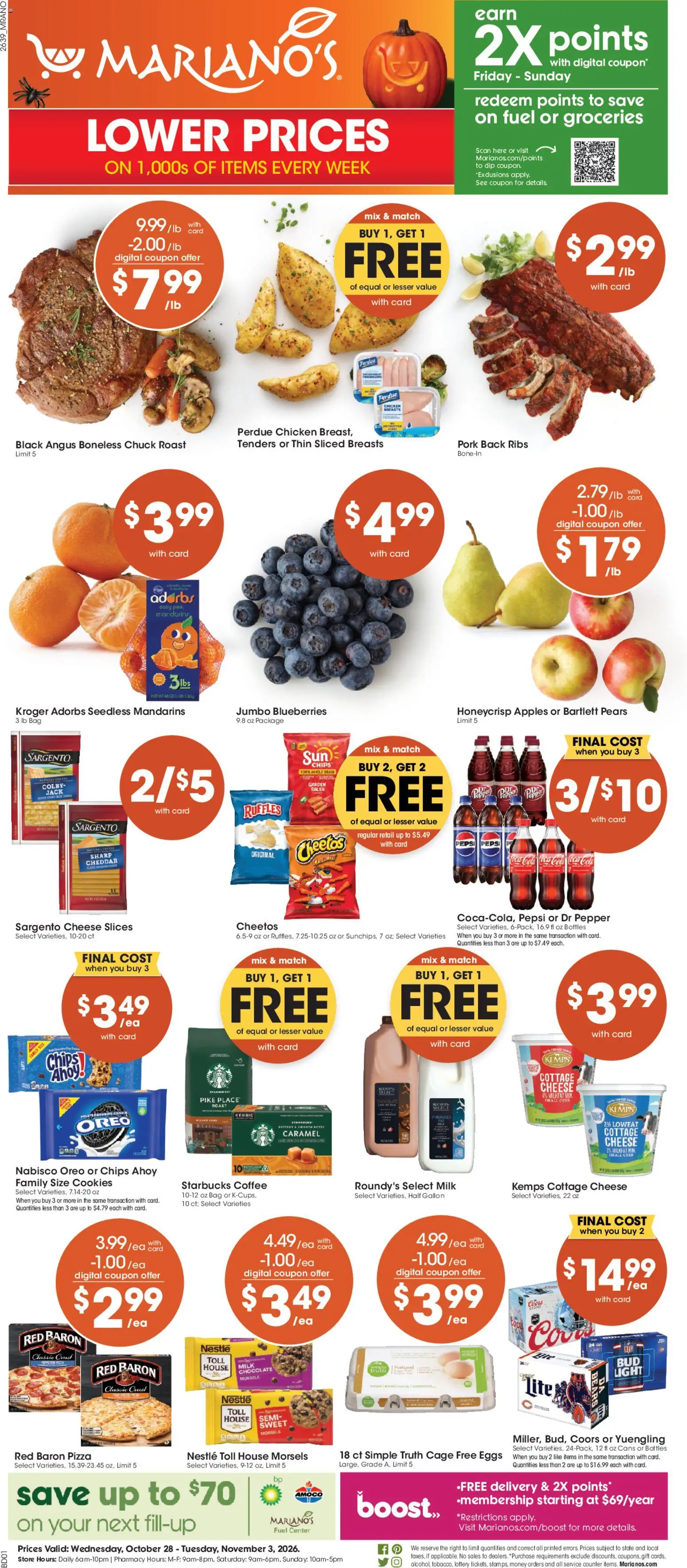 Mariano's Weekly Ad - valid from 10/28/2026 | Page: 1