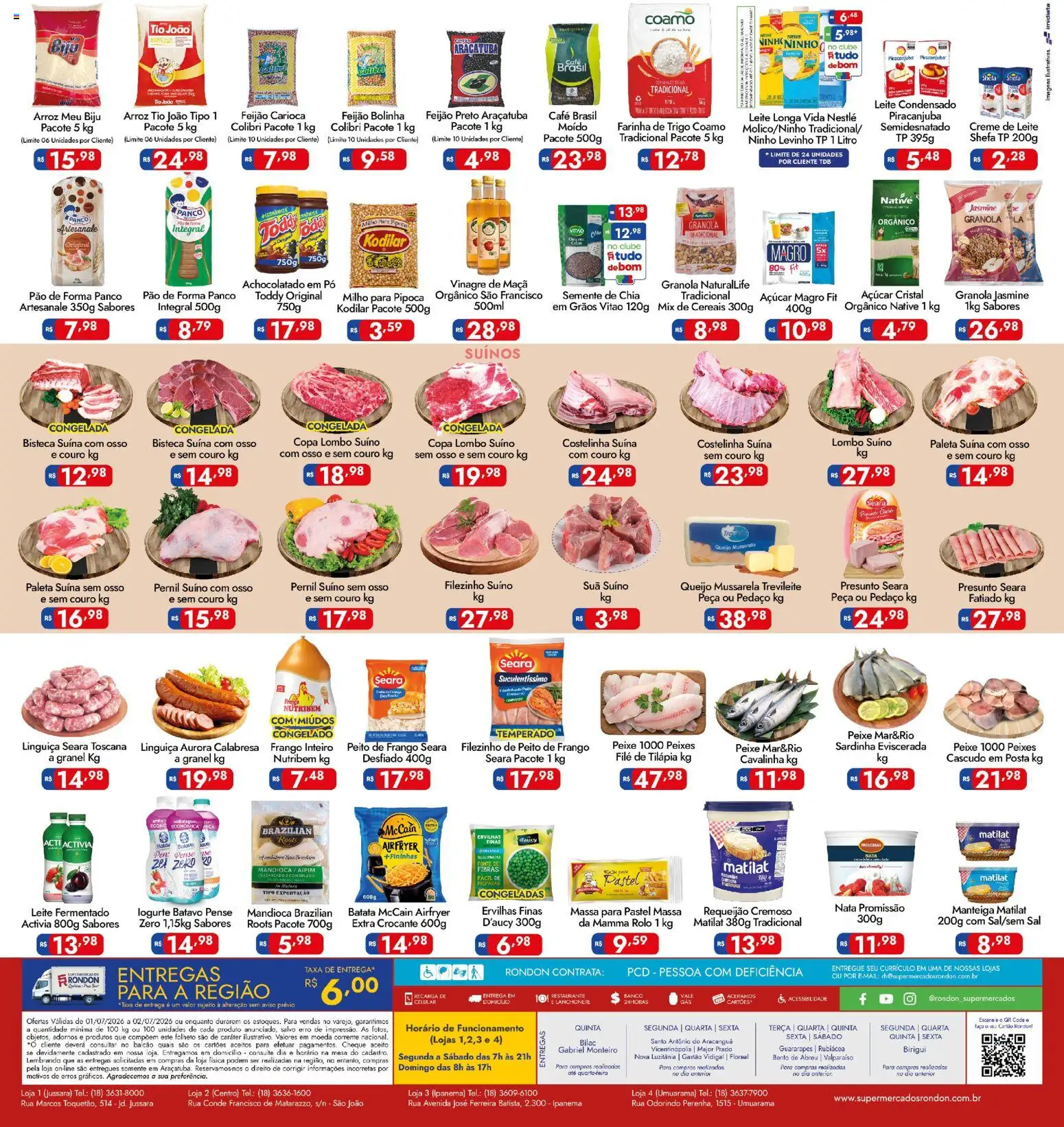 Supermercados Rondon Folheto - válido de 01/07/2026 | Página: 2