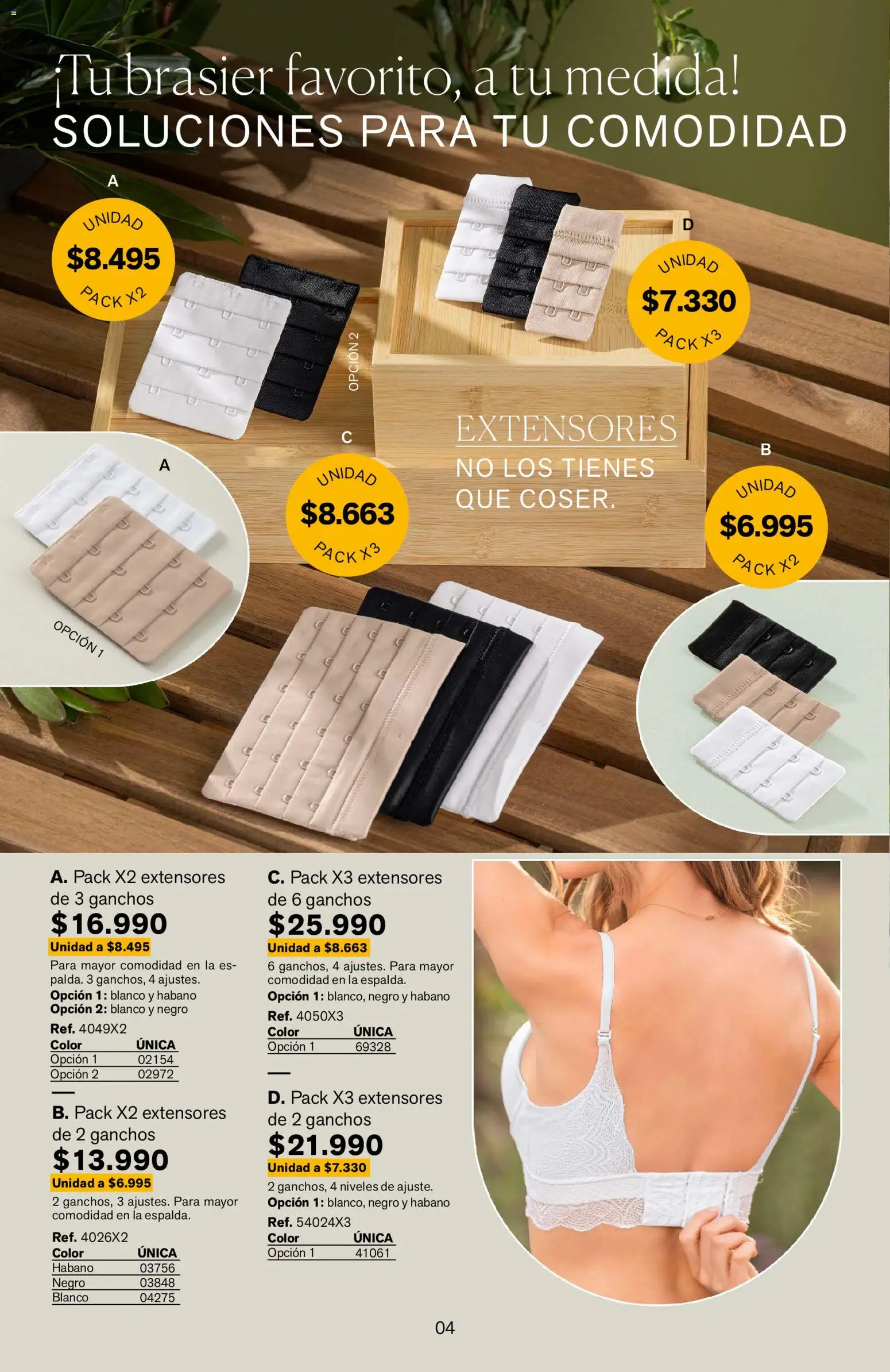 Leonisa revista - valida desde el 03/04/2026 | Página: 4 | Productos: Brasier