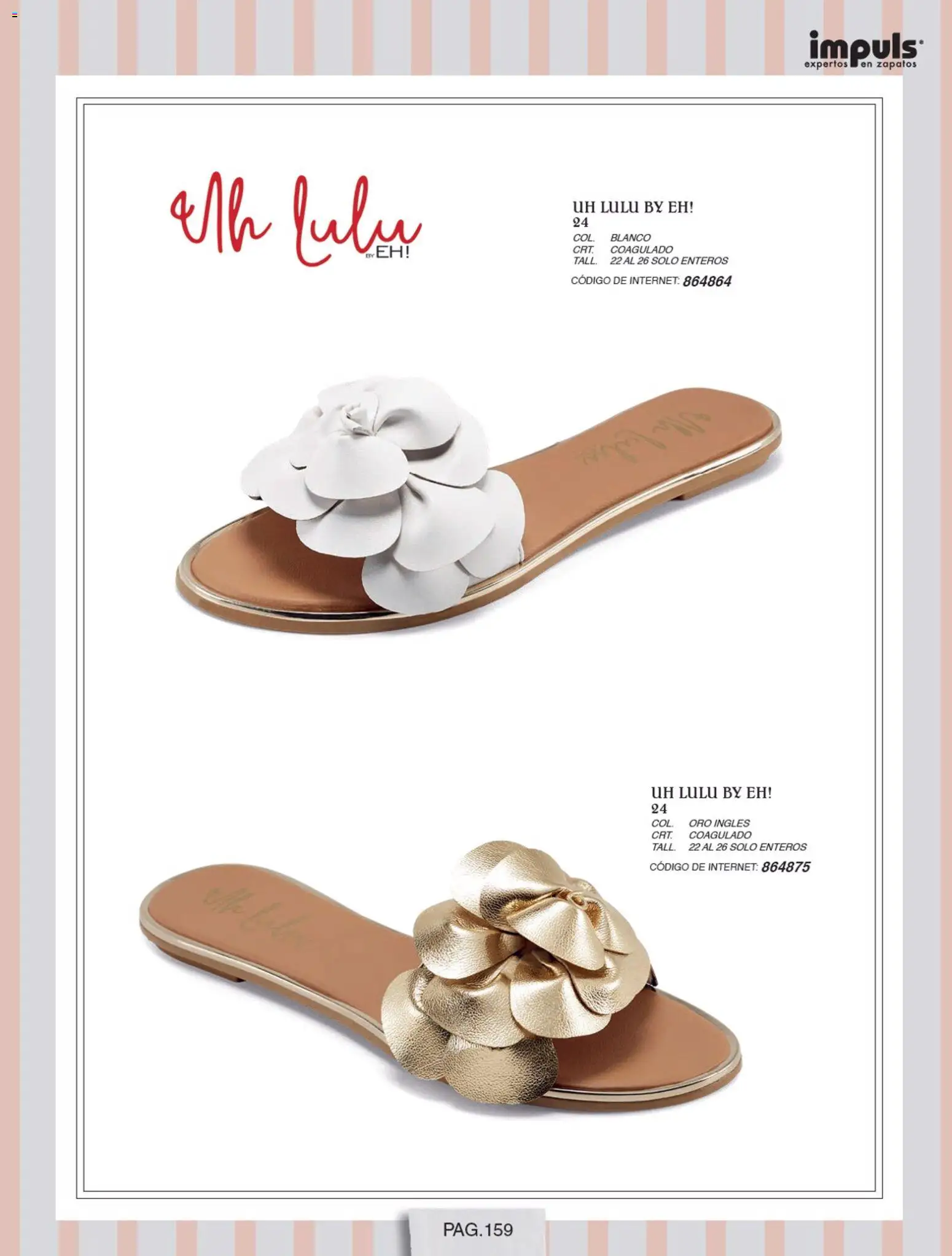 Nuevas ofertas de Impuls válidas en toda la República Mexicana desde el 01/07/2026. ¡Encuentra las mejores ofertas en Impuls catálogo Otoño Invierno! | Página: 161 | Productos: Zapatos