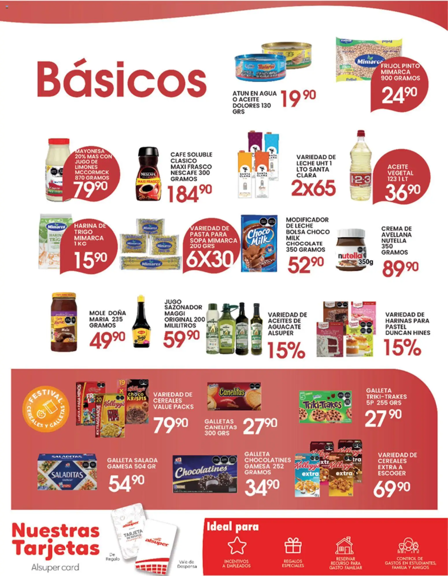 Nuevas ofertas de Alsuper válidas en toda la República Mexicana desde el 05.05.2026. ¡Encuentra las mejores ofertas en Alsuper folleto Zacatecas! | Página: 6 | Productos: Atún, Crema, Agua, Chocolate