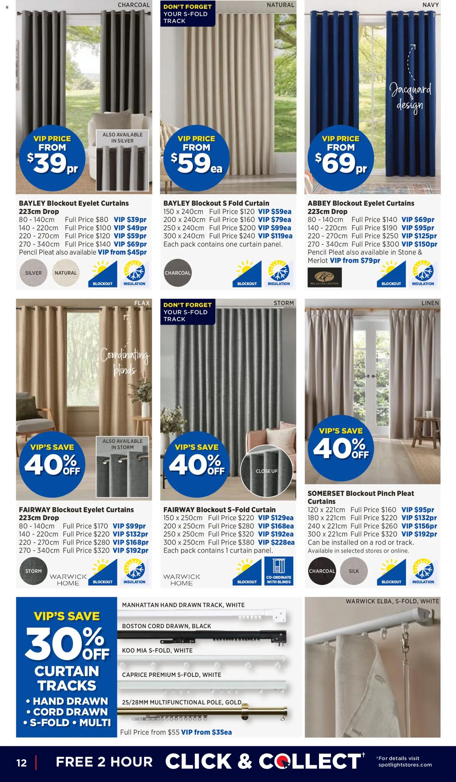 Spotlight catalogue - valid from 06/08/2026 | Page: 12 | Products: Curtain, Linen, Pencil, Charcoal