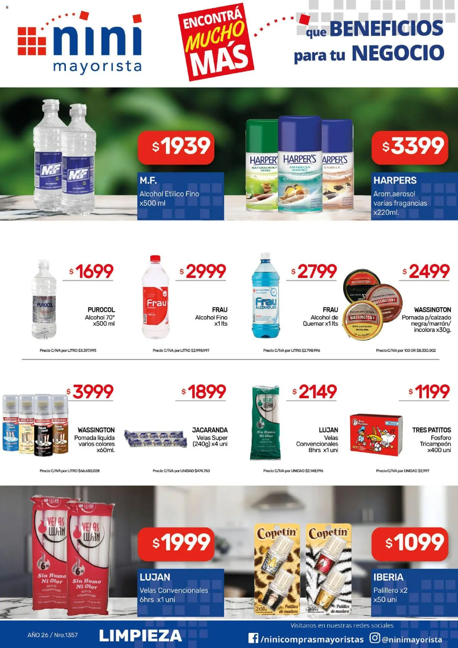 NINI Mayorista ofertas │ válido desde el 27.04.2026 | Página: 12 | Productos: Pomada, Brillo