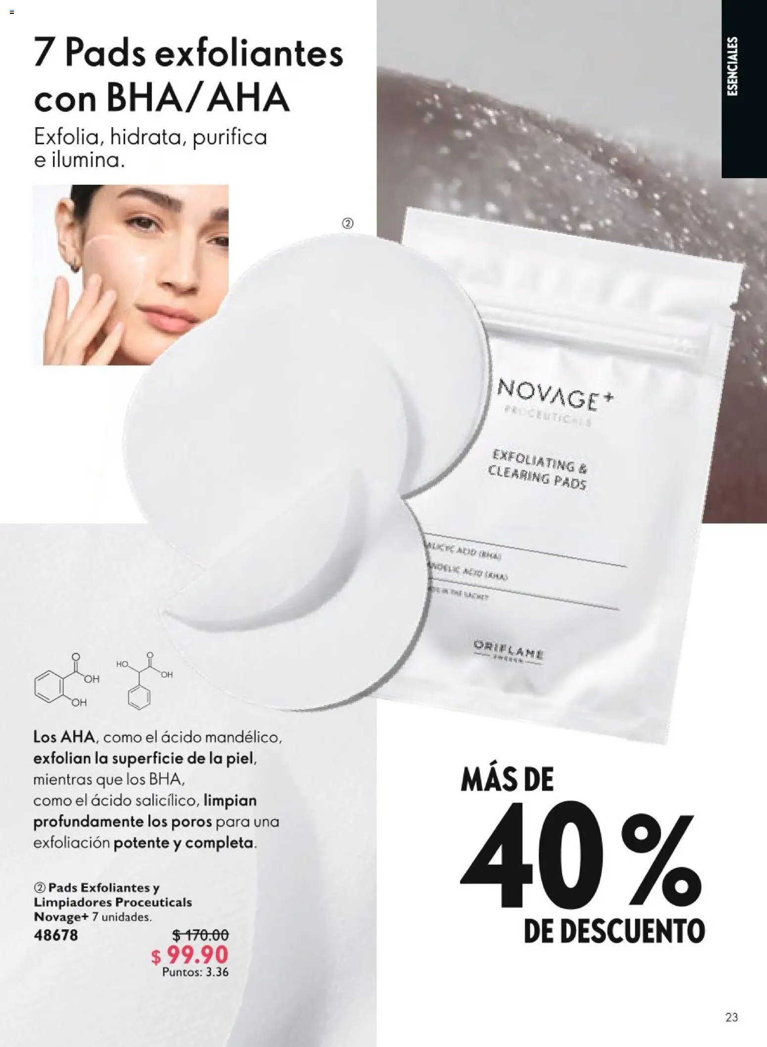 Nuevas ofertas de Oriflame válidas en toda la República Mexicana desde el 20.06.2026. ¡Encuentra las mejores ofertas en Oriflame campaña 9 2026! | Página: 23