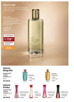 Catálogo Natura - Ciclo 12/2026 - Pré-Visualização do folheto da loja Natura, válido de 19/07/2026 | Página: 24 | Produtos: Fragrância, Desodorante