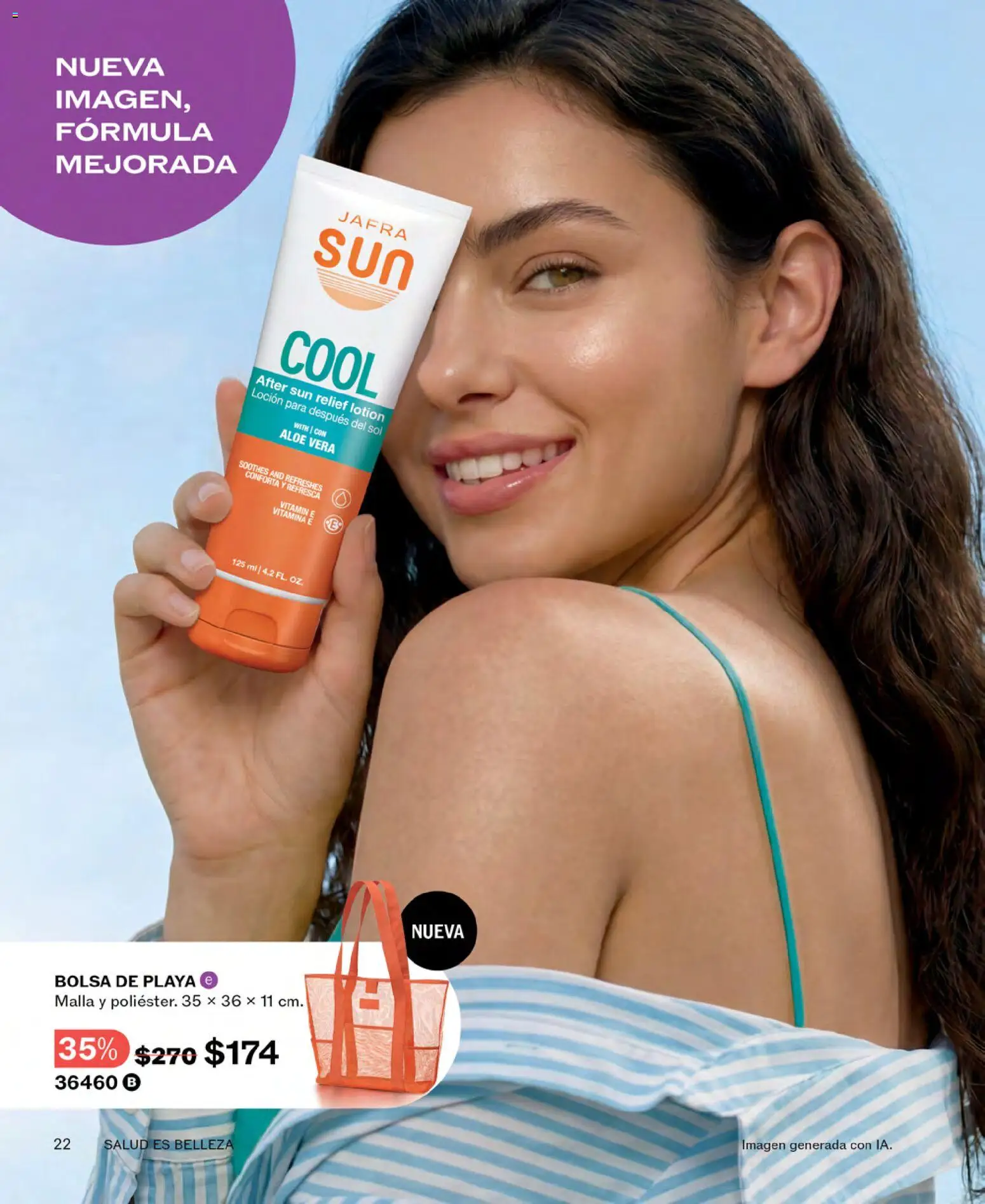 Nuevas ofertas de JAFRA válidas en toda la República Mexicana desde el 01.06.2026. ¡Encuentra las mejores ofertas en JAFRA catálogo! | Página: 22 | Productos: Bolsa, Loción, Malla