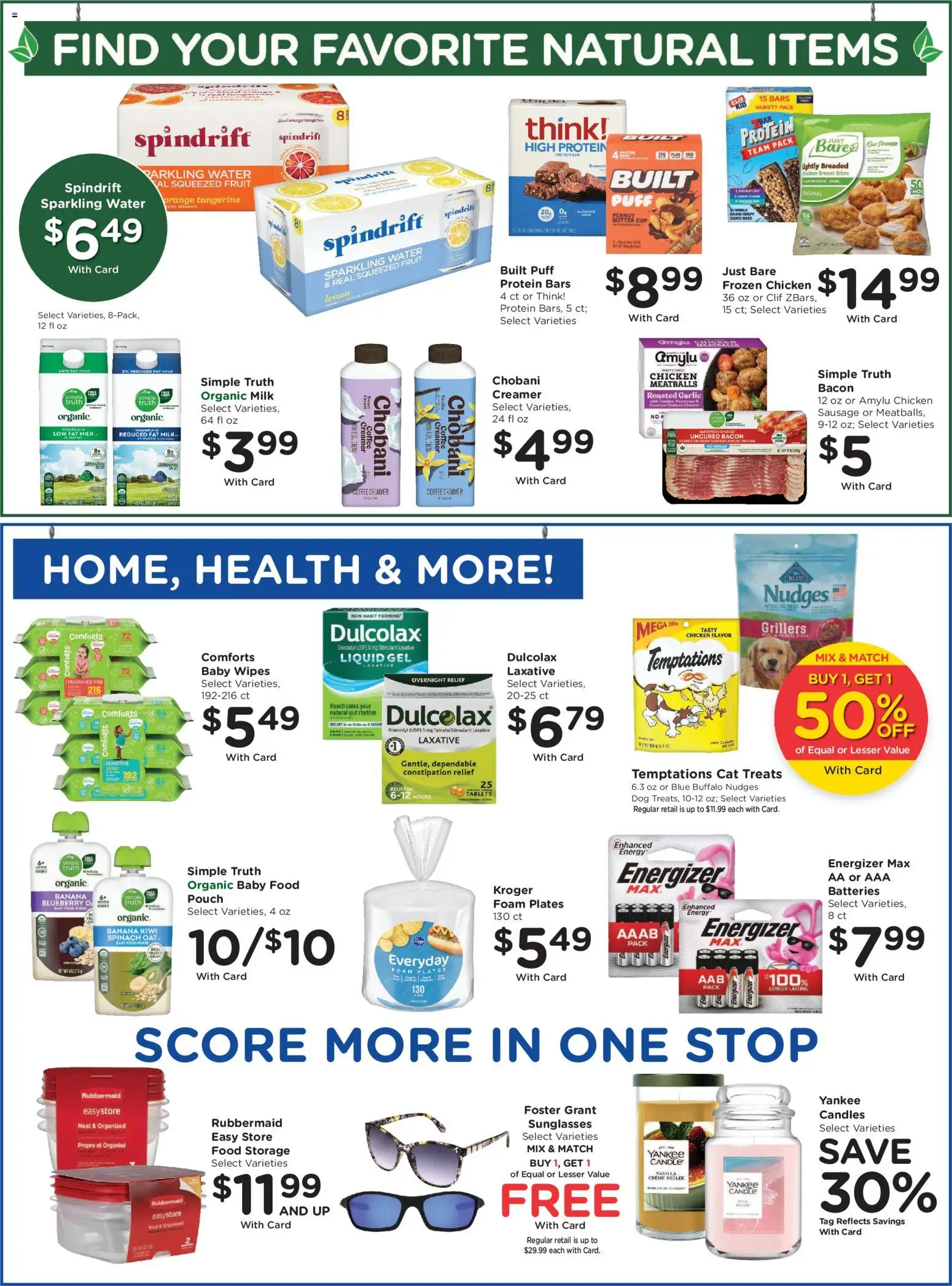 Dillons Weekly Ad - valid from 06/24/2026 | Page: 10 | Products: Spinach, Baby food, Lemon, Garlic