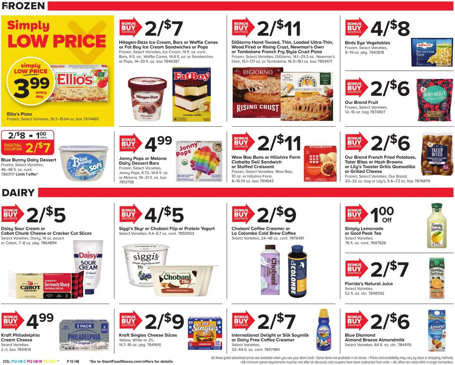 Giant Weekly Ad - valid from 08/21/2026 | Page: 16 | Products: Corn, Juice, Protein yogurt, Bag