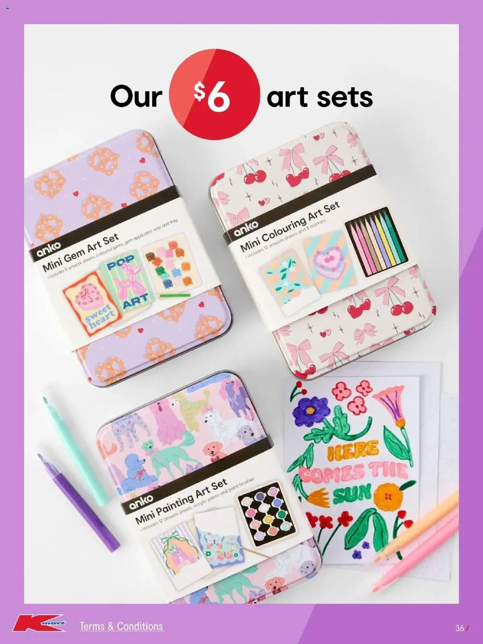 Kmart catalogue - valid from 24/06/2026 | Page: 36 | Products: Gem, Painting