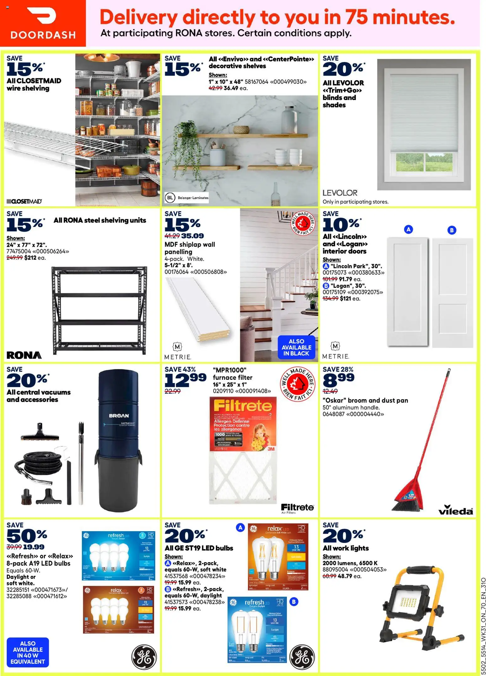 Rona flyer valid from Aug 27, 2026 | Page: 17